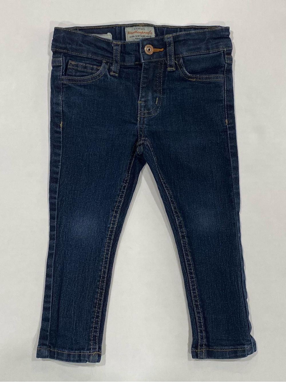 Weatherproof Vintage Toddler Slim Fit Dark Wash Denim Jeans 2T